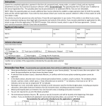 Form VTR-415. Application for Organizational Membership License Plates - Texas